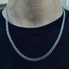 Classic Men Necklace Width 4 To 8 MM Stainless Steel Long Necklace For Men Women Chain Jewelry