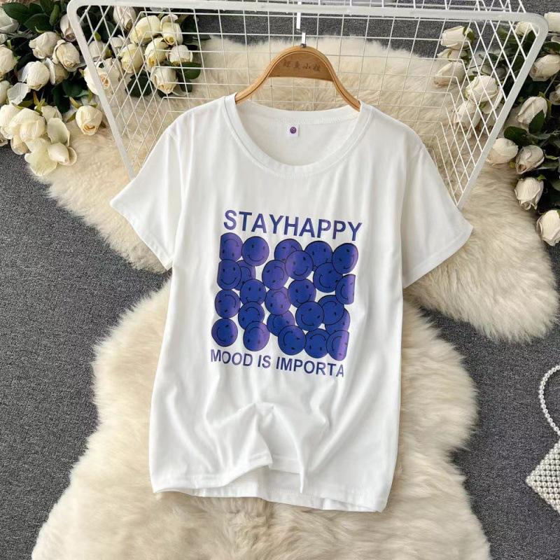 Summer Sportswear Suit for Women, Casual, Fashionable and Age-reducing Short-sleeved Two-piece Set