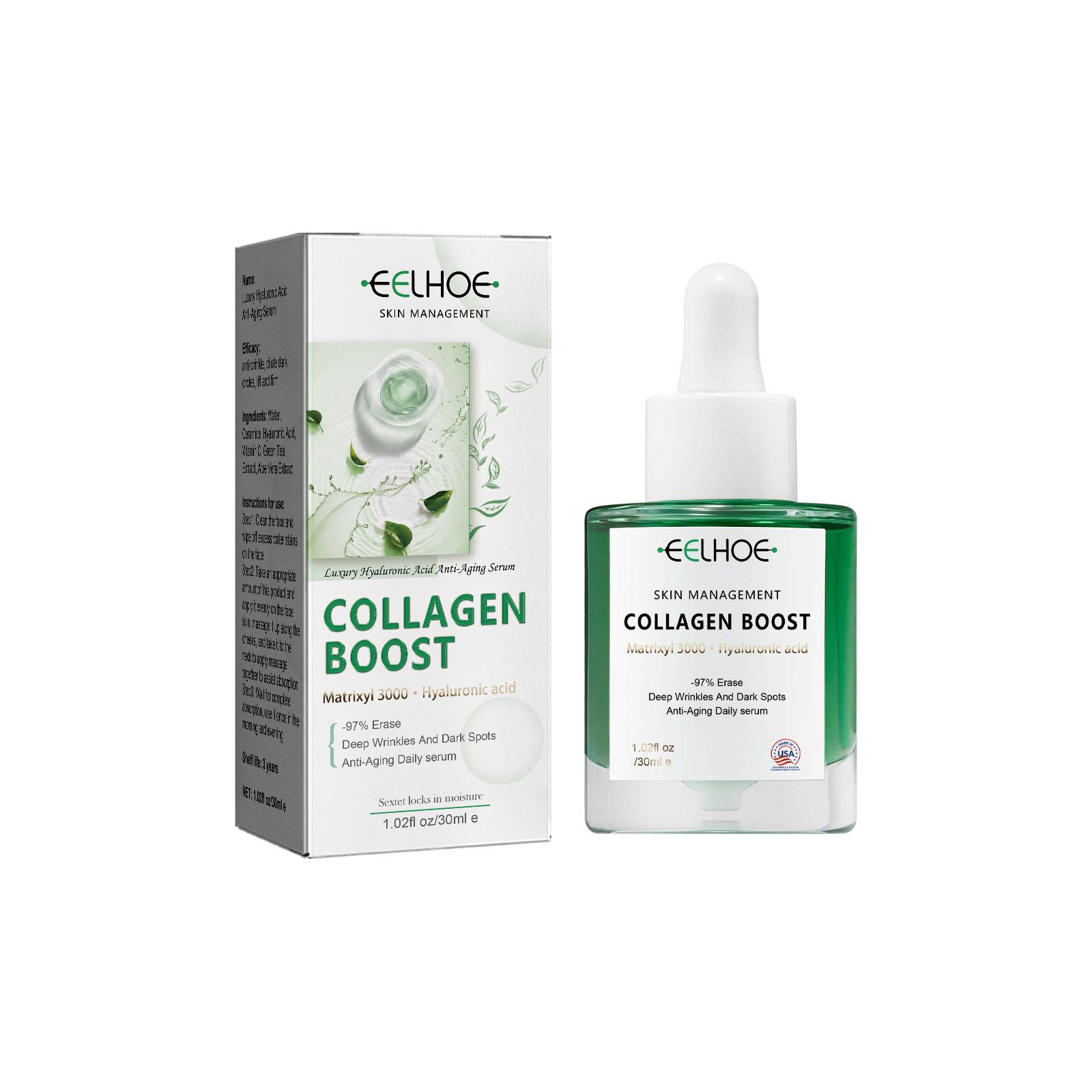 

EELHOE Гиалуроновая кислота Сыворотка против морщин Разглаживает тонкие линии Линии Подтягивает кожу лица 30ml