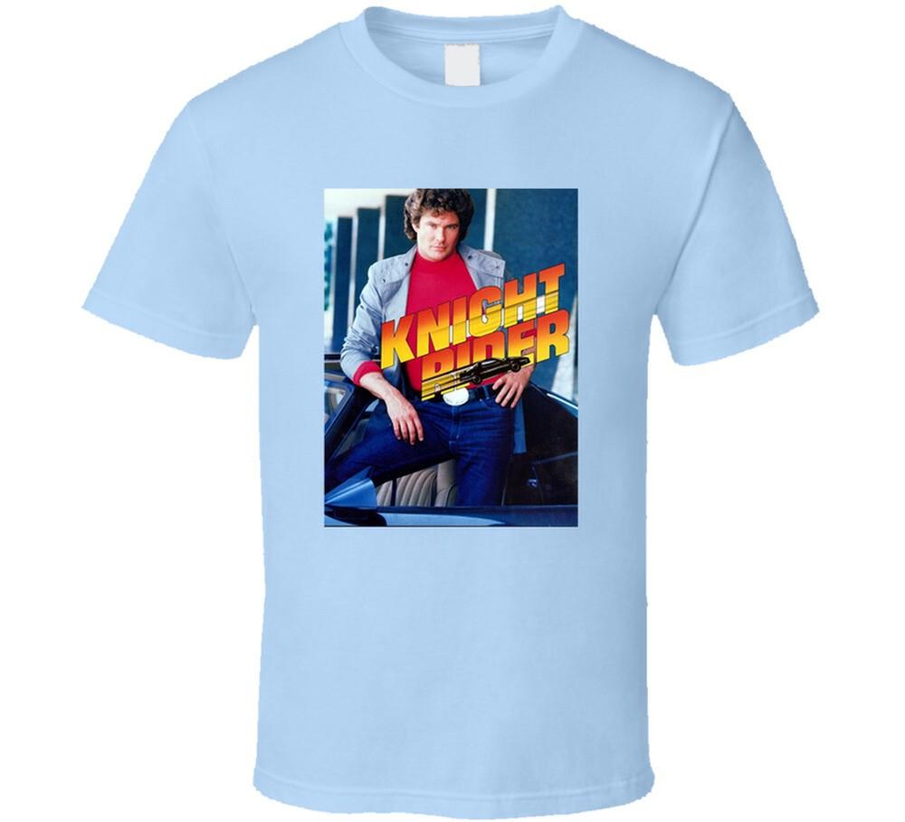 Футболка Knight Rider 90-х годов Телевизионный ситком Футболка Унисекс XXXL