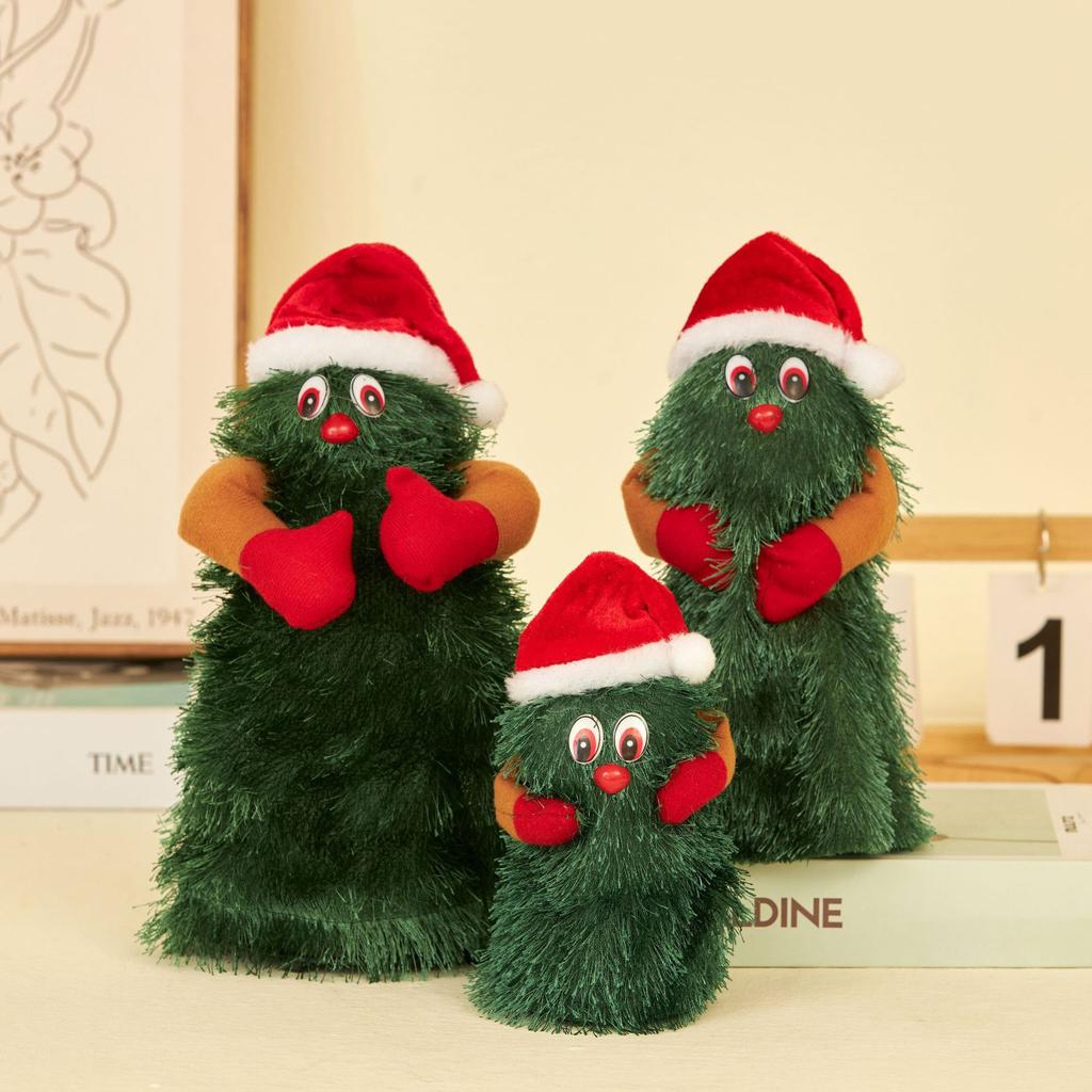 Dancing Christmas Tree Swinging Rotating Music Electric Children's Toy Christmas Gift Ornaments M