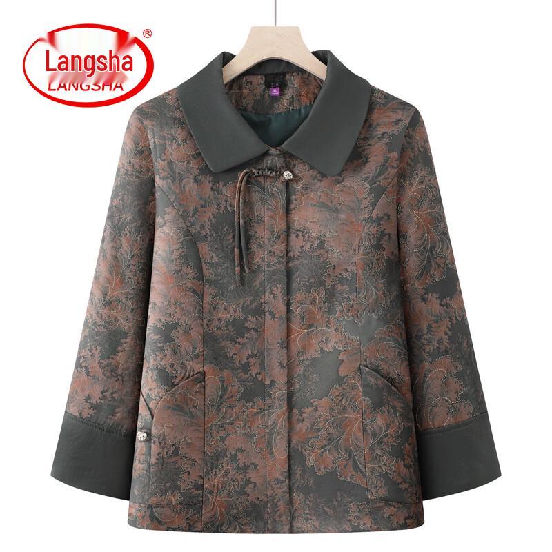 LangSha Women s New Chinese Style Spring Blazer 2XL