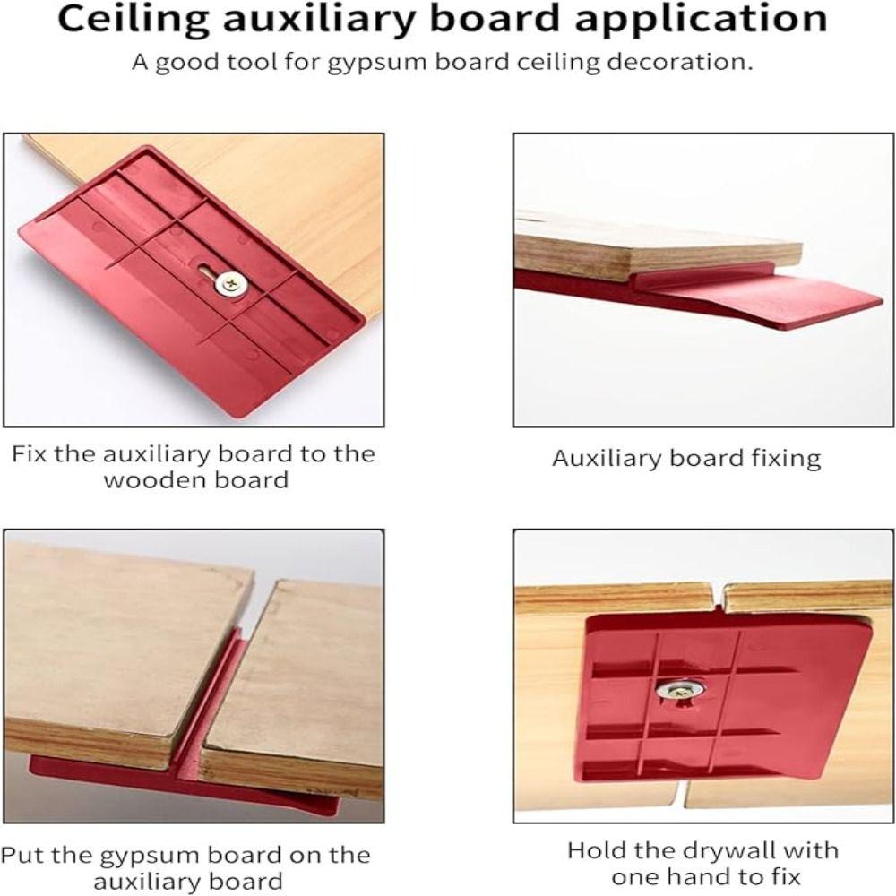 PVC Auxiliary Board 15×8.5cm Plasterboard Fixture Ceiling Auxiliary Board  Gypsum Board