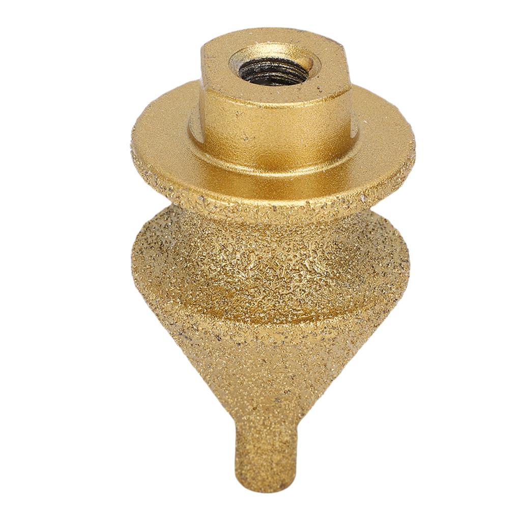 Step Chamfer Drill Bit Emery Brazed 10-38mm Multi Layer Tapered Cone Reamer for Metal Wood Concrete Tile Marble Engineered Stone