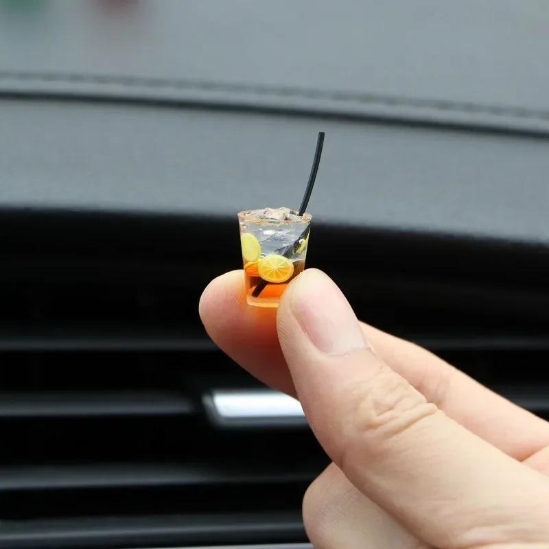 Creative Mini Sleeping Corgi Car Ornament Center Console Decoration Simulation Cute Resin Animal Doll Car Interior  Adorns