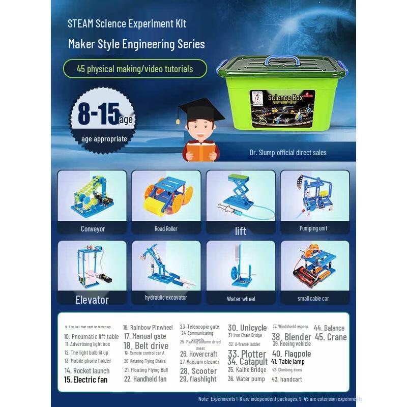 HANDUNYOU STEM Physics Engineering Experiment Kit