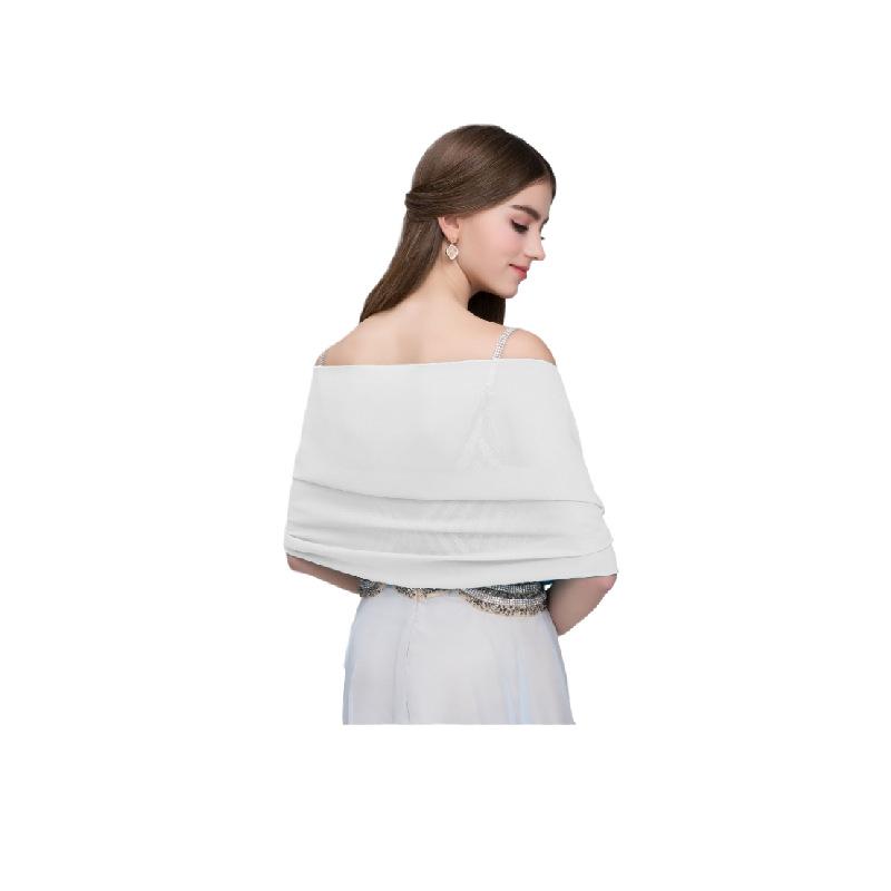 Chiffon Shawl for Women Lightweight Scarves Beach Towels Sun-protective Shade-providing Decorative Scarves Neck Warmers and Evening Gown Scarves