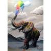 DIY Elephant 5D Diamond Painting Full Round Drill Animal Diamond Embroidery Cross Stitch Kits Wall Art Home Decor Drop&amp;shiping