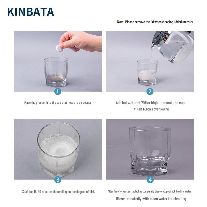 KINBATA Tea Stain Remover Tablets