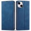 FORWENW Fantasy Series for iPhone 15 Plus Shockproof Wallet Phone Case Skin-touch Leather Wallet Phone Cover