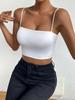 Sexy Crop Tops Solide Halter Tank Top Frauen Sommer Camis Backless Leibchen Mode Lässig Tube Top Weibliche Ärmellose Gestellte Weste
