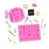 Lipstick, Eyeshadow, High Heels, and Nail Polish Silicone Mold for Makeup and Cake Crafts