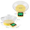 WH-B21LW Kitchen Food Scale Digital Cooking Multifunction Weight Scale with Bowl (White)