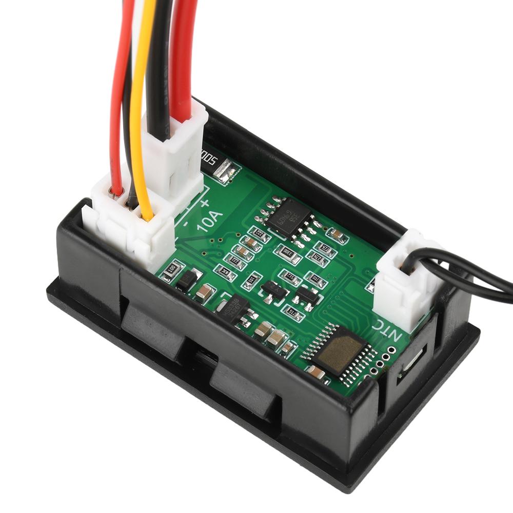 DC 4-30V 9 in 1 10A/50A /100A Voltmeter Ammeter Digital Voltage Current Power Energy Battery Electricity Test Meter Detector