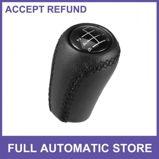 

Black 6 Speed Manual Gear Shift Knob Stick Shifter for Mazda 3 BK BL 03-13 New