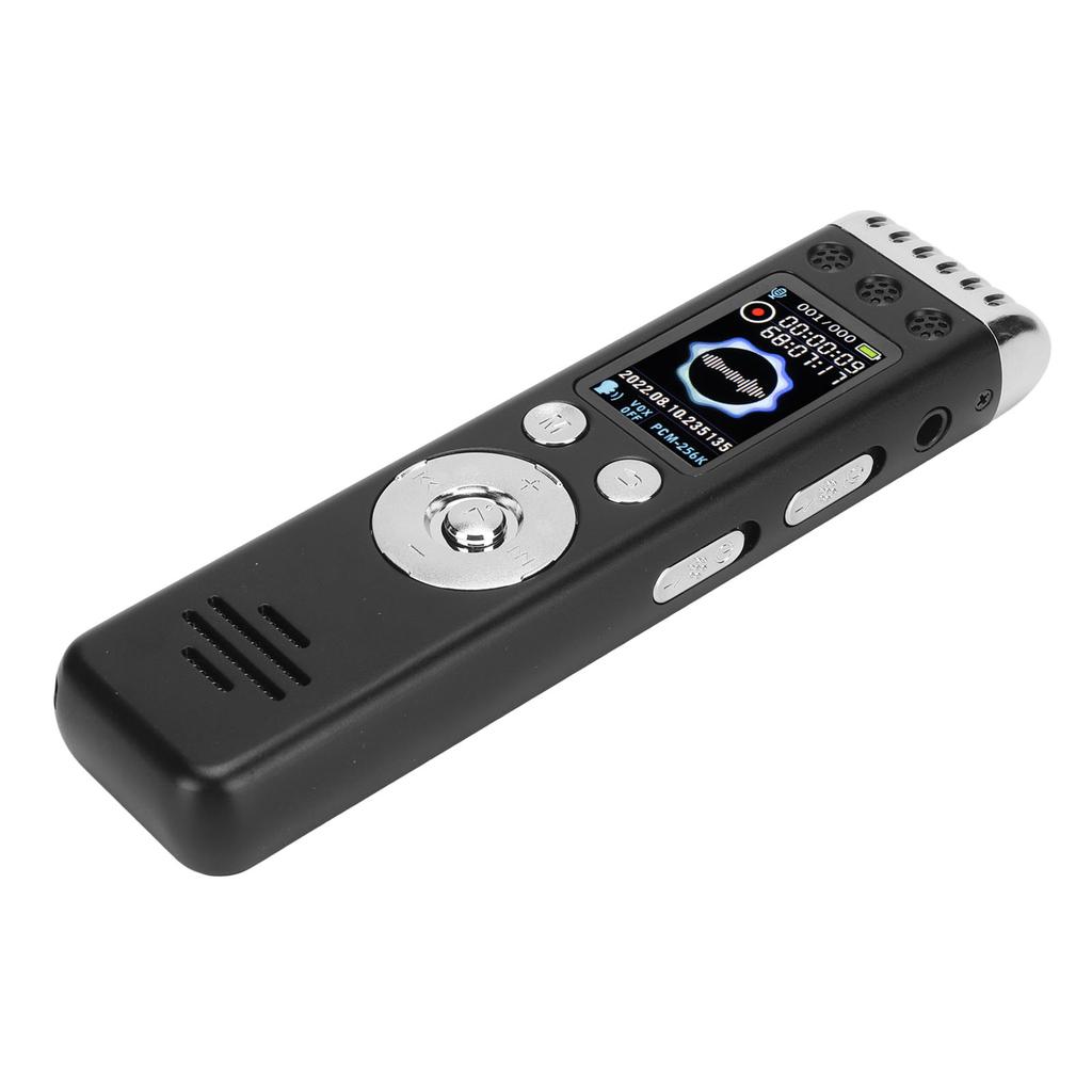 Digital Voice Recorder AI Intelligent HD Noise Reduction Voice Activated Recorder with Dual