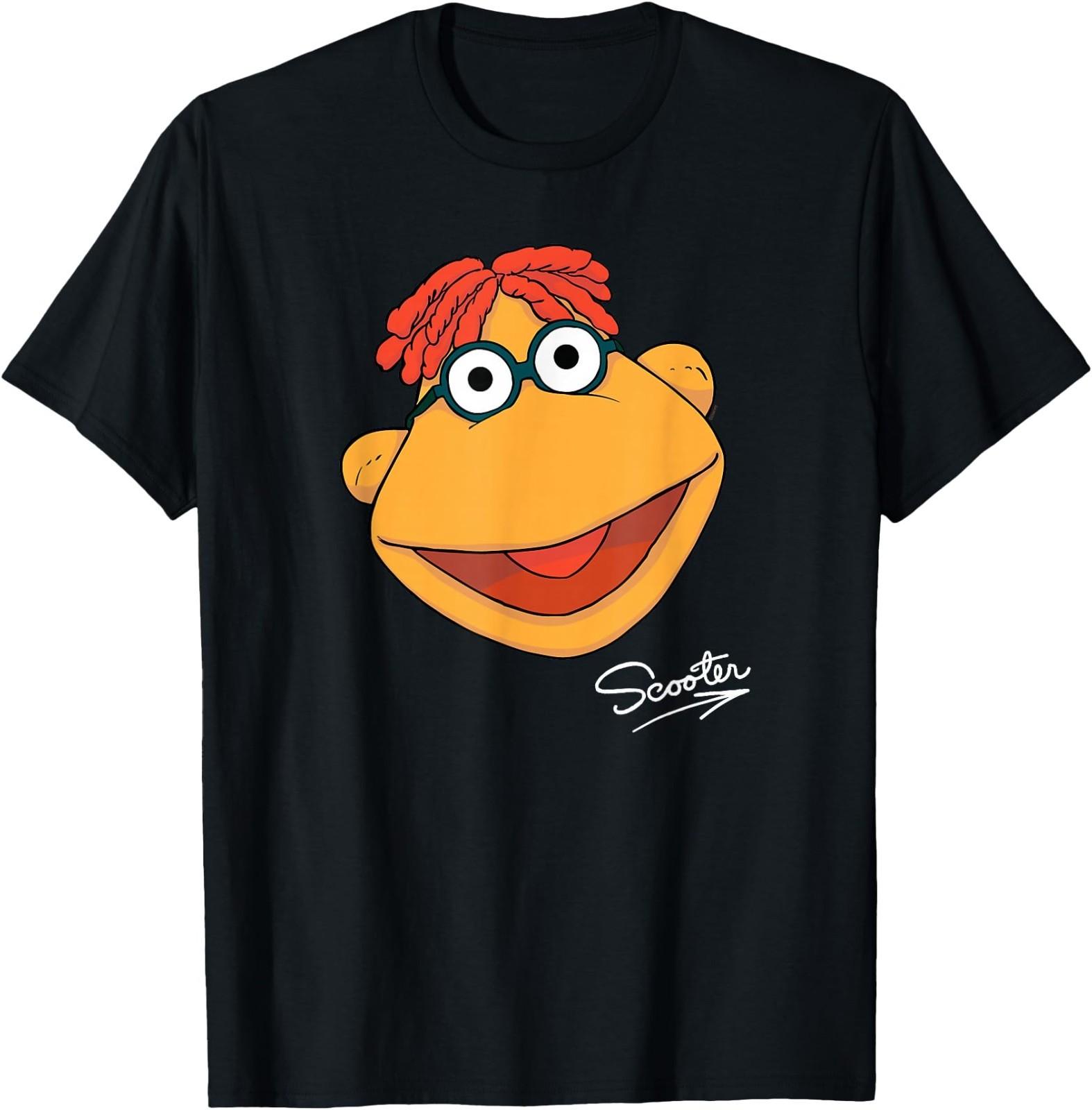 Disney The Muppets Scooter Big Face T-Shirt S