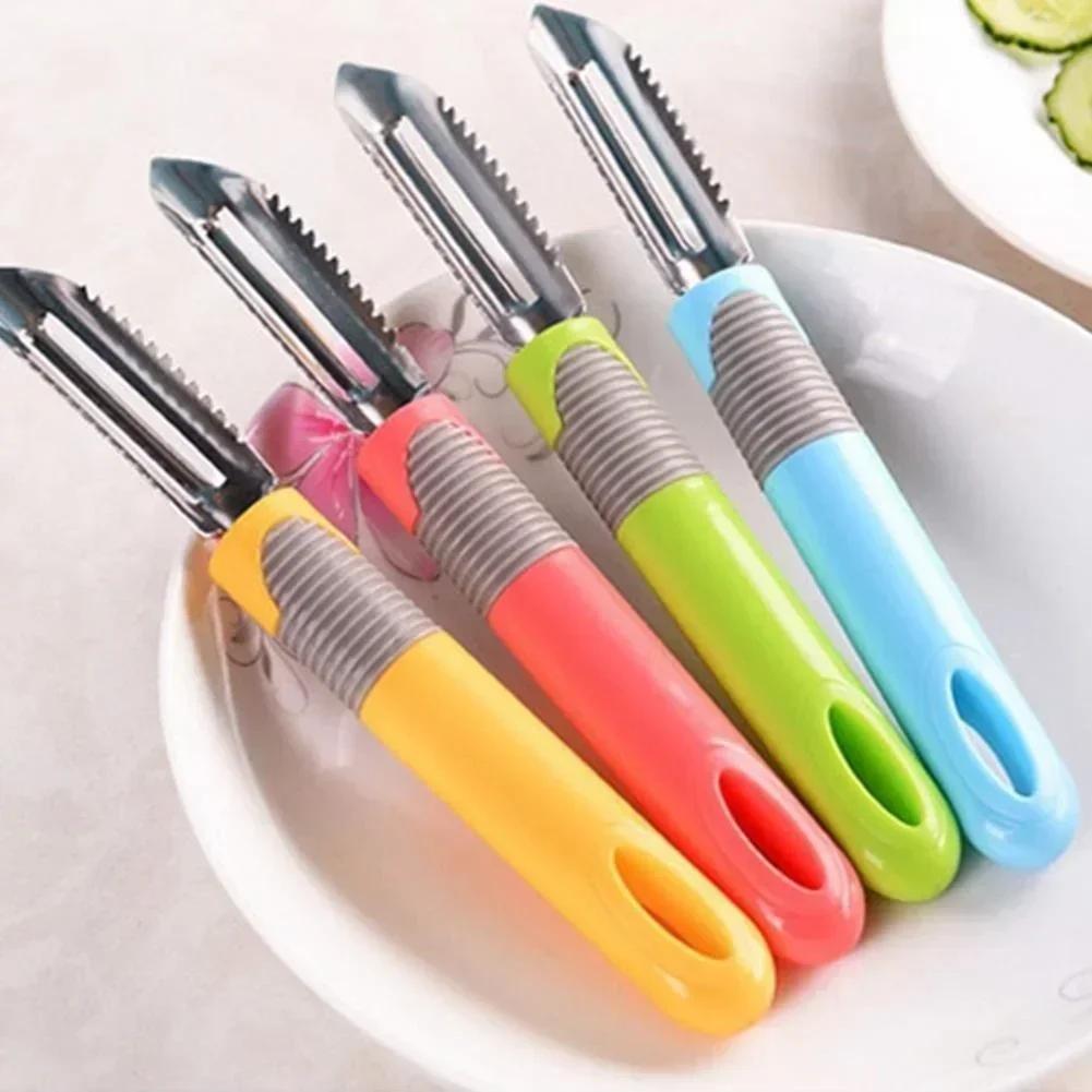 1PCS Vegetable Peelers Stainless Steel Swiveling Twin Blades Potato-eye Remover Fruit Zesters Kitchen Tool