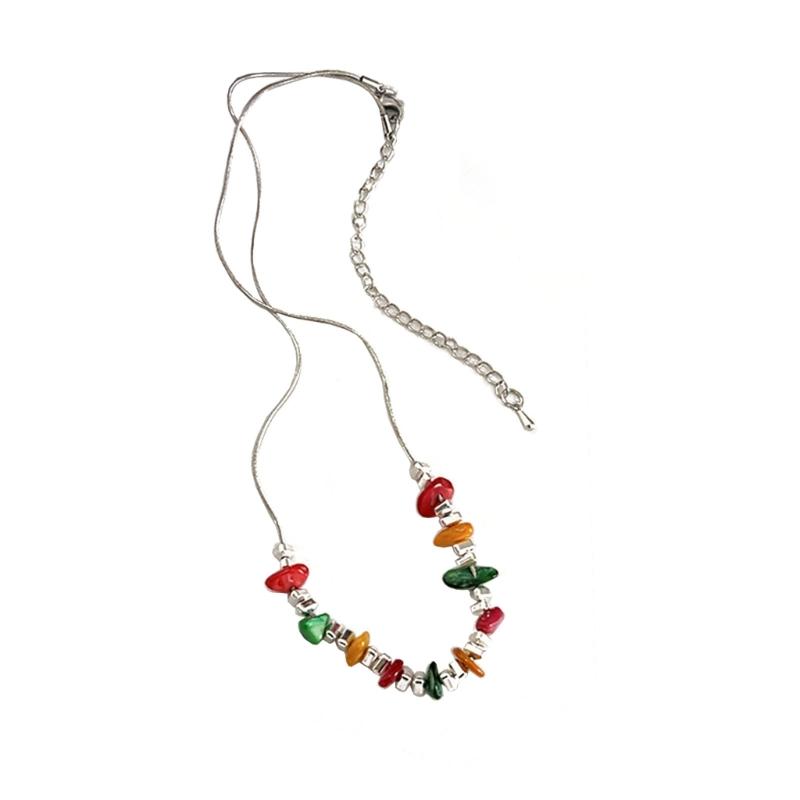 

Модный Тренд Светлая Роскошь Нишевое Ощущение Цепочка на Ключицы Сердце Темперамент Простой Холодный Стиль Гравий Любит Сердце Ожерелье 1