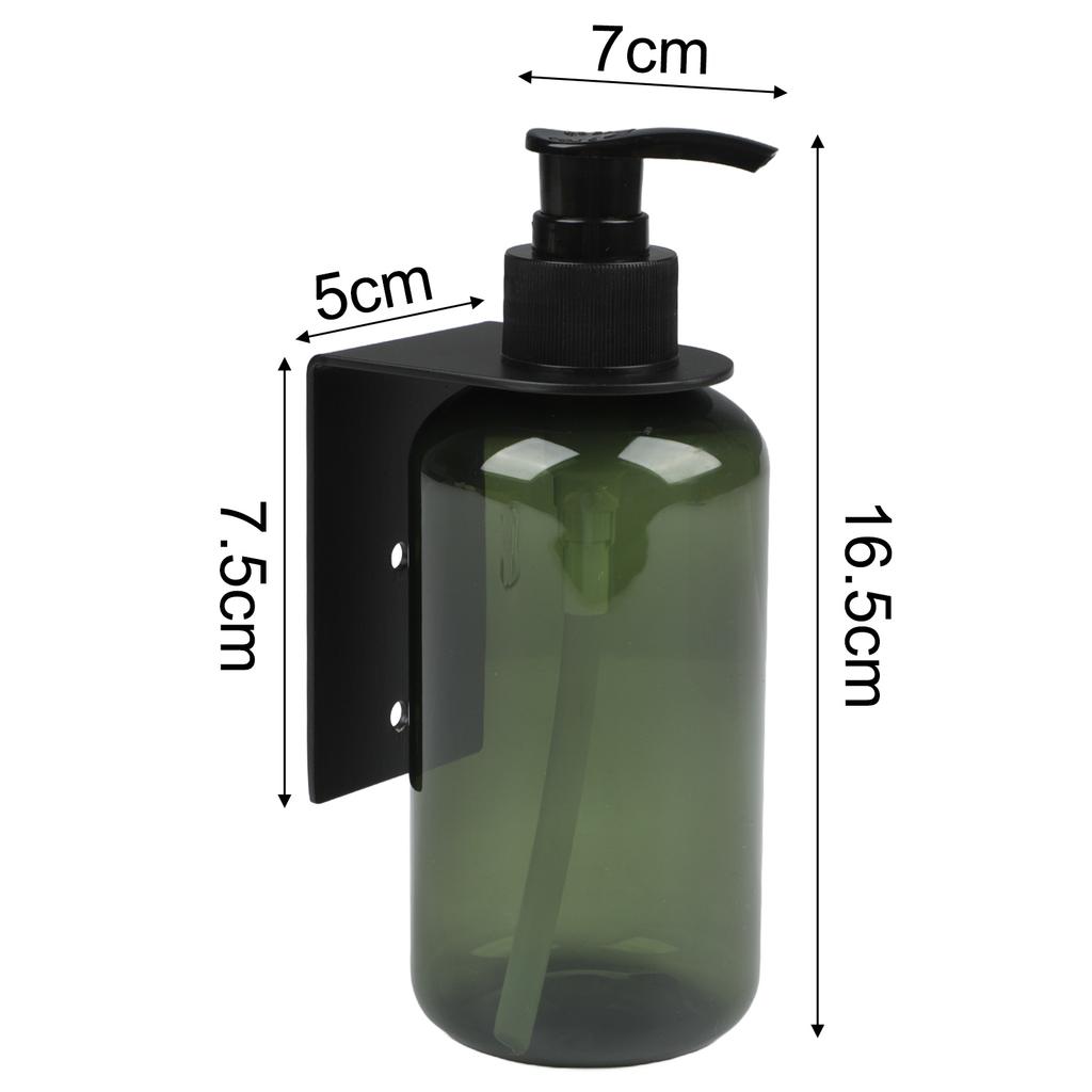 Manueller Seifenspender Pumpflasche mit Wandhalterung für verschiedene Produkte