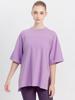 York BIG Tee Yoga Wear Short Quick Body Long Length M Size [Lupa] T-Shirt, Women's, Sleeve, Absorbent, Drying, Coverage, / Lavender,