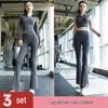 Women's Professional Yoga Suit with Chest Pads – Summer Pilates Training, Lapel, Long Sleeves, Outdoor-Ready Tight-Fitting Fitness Wear