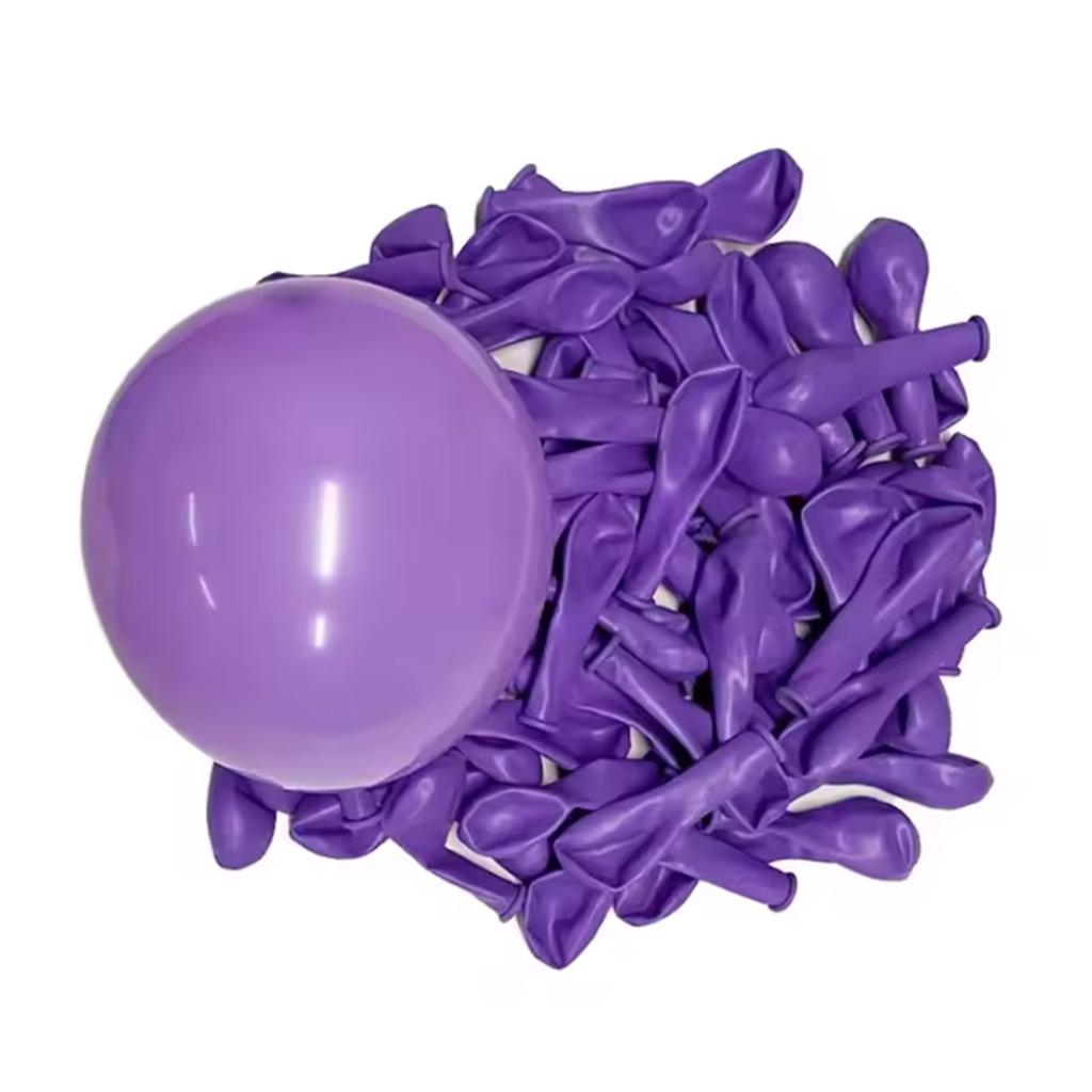 30Pcs 5/10/12 Inch Birthday Balloons In Red Orange Yellow Blue Purple Latex Balloons For Birthday Parties and Anniversaries