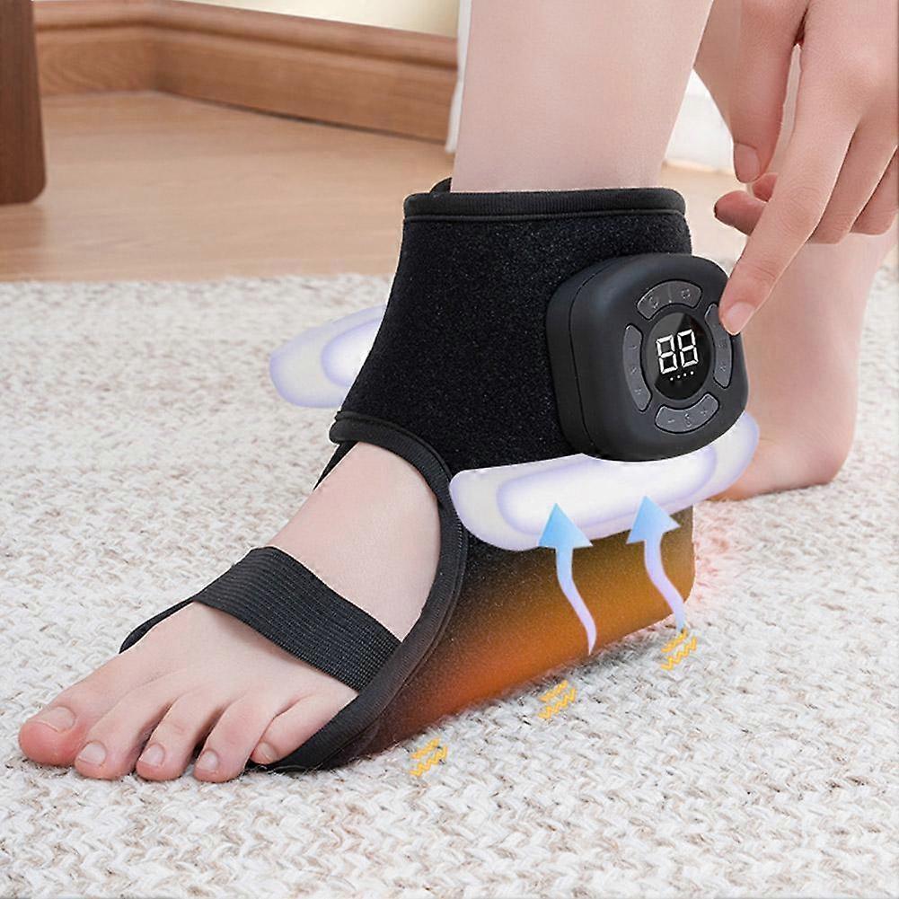 Wireless Foot Electric Heating Vibration Massager Multi-Functional Airbag Ankle Heat Massager
