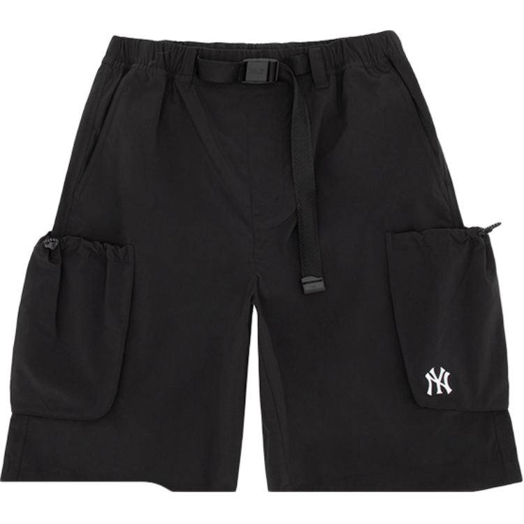 New MLB New York Yankees Casual Shorts Unisex Black 3ASMB07-50BKS