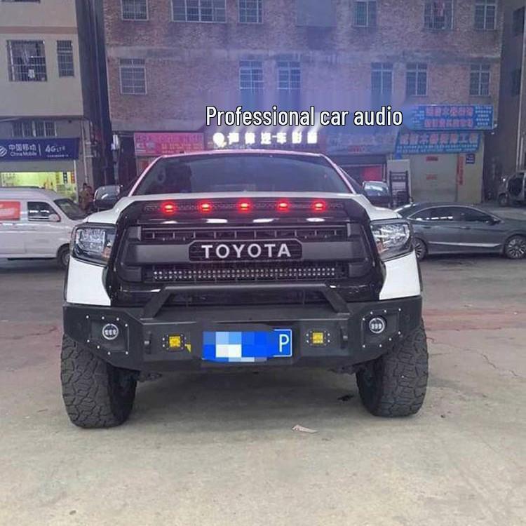 Toyota Tundra Hood LED Red Warning Light, 2014-2021 Model.