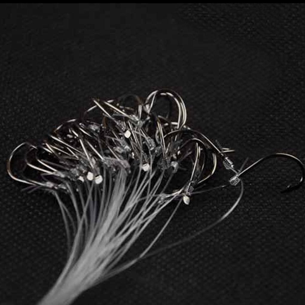 26pcs Jig Head Fish Hooks Line Tied Bait Carbon Steel Fishing Hook Accessaries Bait Roll Feeder Sea Fishinhook Fly