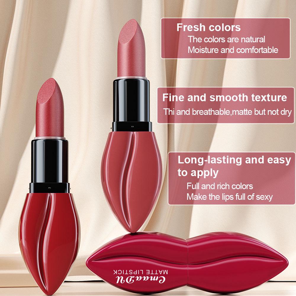 CmaaDu Matte Lipstick Set - 5 Pieces (Foreign Trade Exclusive)