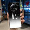 Black Case For BLU Bold K50 Soft Silicone Anti-scratch Casing For BLU Bold K50 Lucky A-Z Letter Pink Shiny Starry Sky Back Cover
