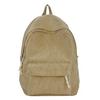 Schoolbag Wholesale Striped Corduroy Backpack Korean Style Mirror Solid Color Large Capacity Casual Backpack Student School Bag