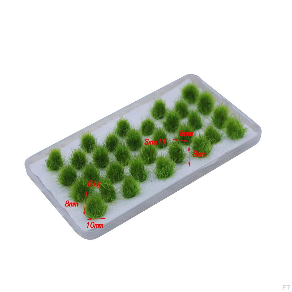 Grass Model Artificial DIY Cluster Lowland Shrubs Tuft for