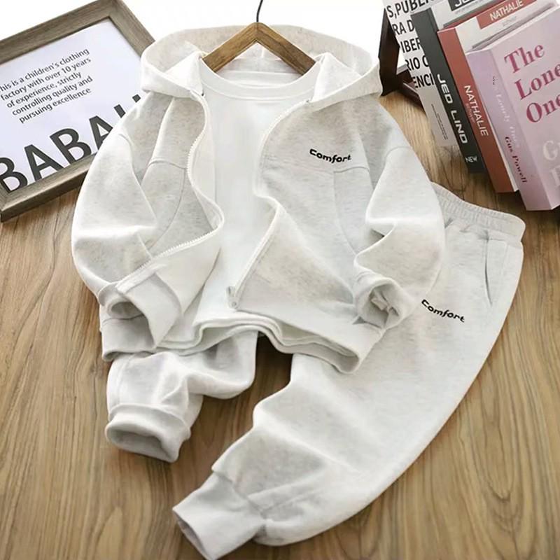 

Весна 2025 Мальчиковая спортивная одежда: Модные кардиганы и костюмы-двойки для детей среднего и старшего возраста 130