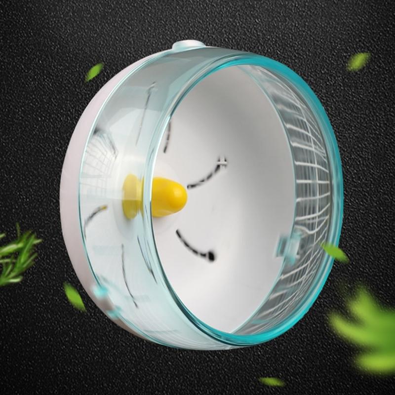 Pet Sport Wheel Hamster Disc Exercise Wheel Silence Rotatory Jogging Wheel Hamster Running Wheel Funny Running Disc Toy