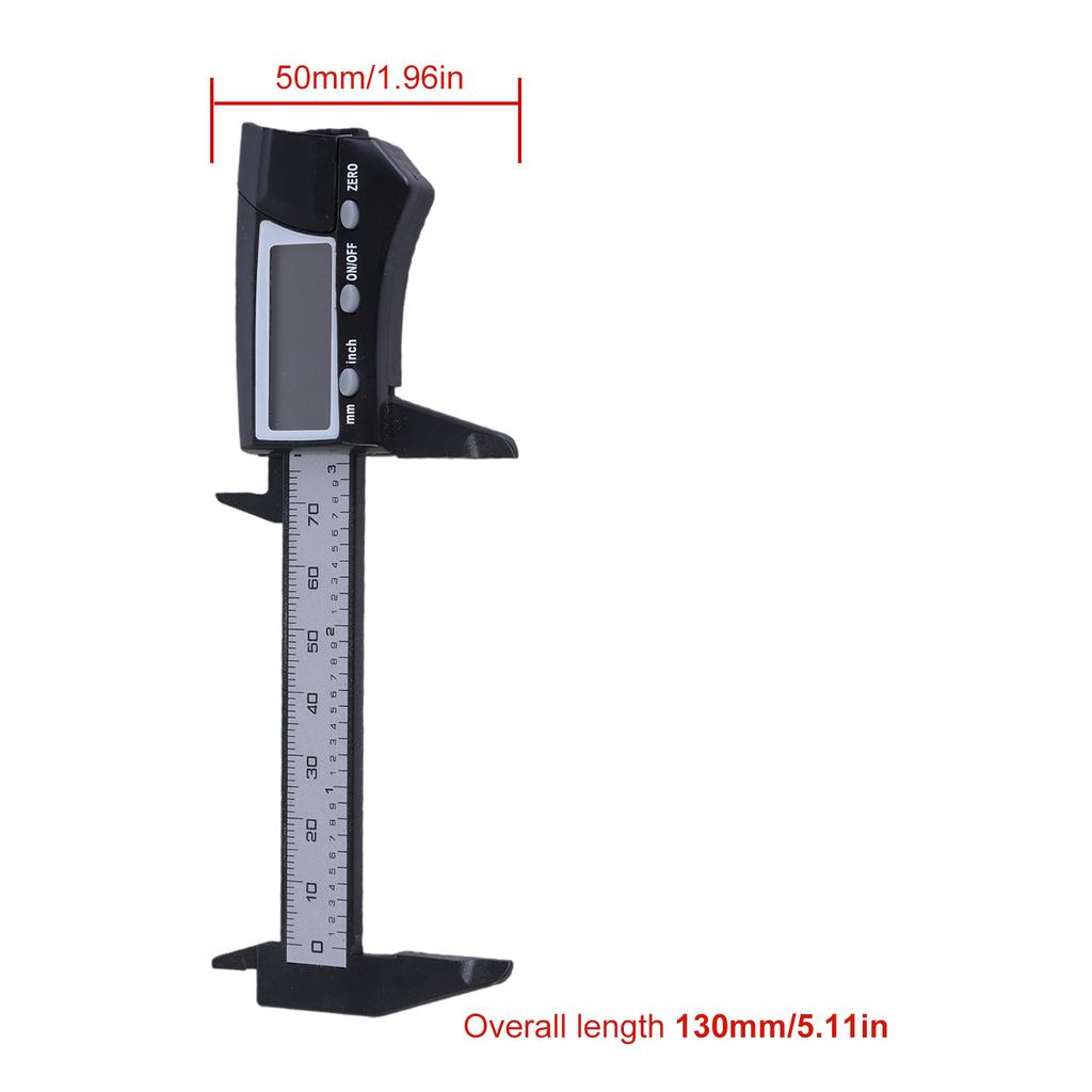 0-75mm Vernier Caliper Electronic LCD Digital Caliper Pocket Size Micrometer Gauge Thickness Diameter Measuring Tool