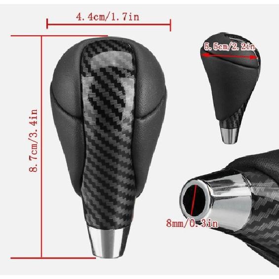 For Lexus PU Leather Automatic Auto Car Gear Shift Knob Shifter Accessories