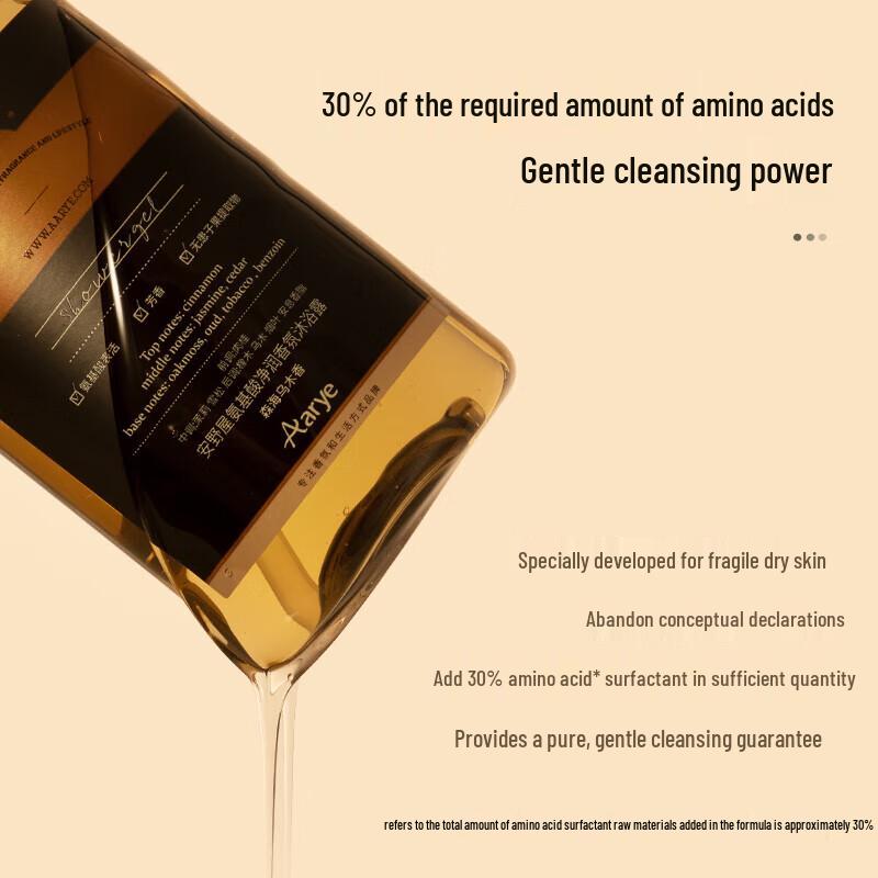 AARYE White Peach & Velvet Niacinamide Shower Gel 300g x 4 Bottles