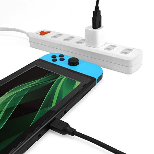 USB cable for Nintendo Switch "USB charging cable SW (2m) (black)" - Switch