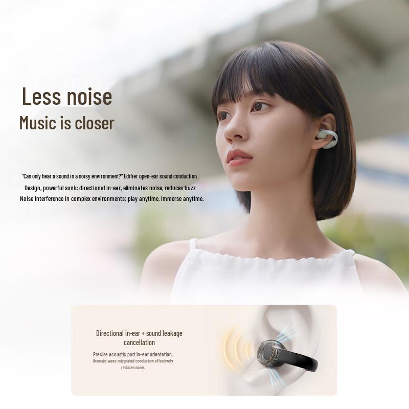 Edifier ComfoClip Ear-Clip Bluetooth Sports Headset