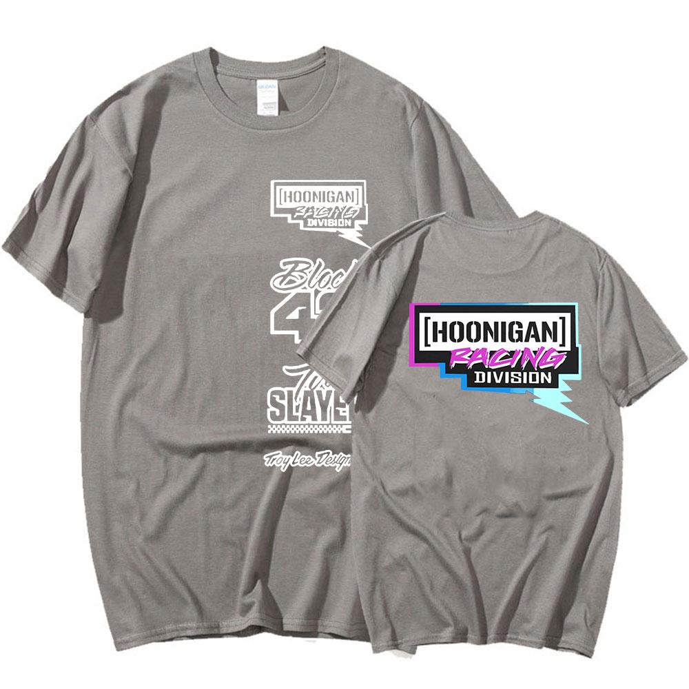 Ken Block 43 T-shirt Men's Graphic Print T-shirts Aesthetic Gothic Casual Cotton Oversized Short Sleeve T Shirts Tops Streetwear