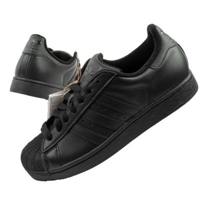 Superstar Ii Sneakers Leather Black