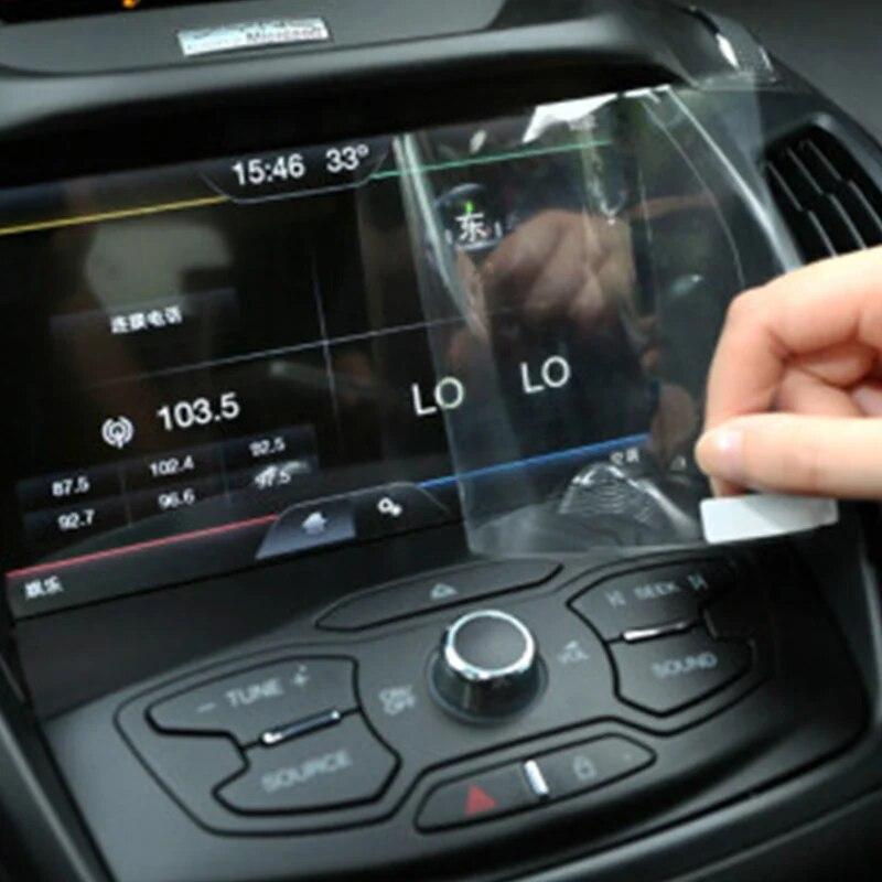 Ochranná fólia na LCD obrazovku stredovej konzoly pre moje dobré auto, fólia na dotykovú obrazovku navigačného displeja pre Ford Kuga Escape 2013 2014 2015