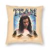 Twilight Saga Comic Retro Pillowcase Printed Polyester Cushion Cover Decoration Throw Pillow Case Cover Home Zippered Xcm