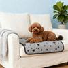 Self Warming Pet Mat Star Pattern Thermal Cat Mat Dog Crate Pad with Anti Slip Backing Washable Warm Pee Pad for Indoor Dogs Cats Couch Floor Use