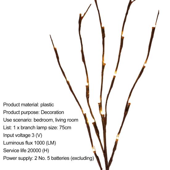 Christmas Light Energy-saving Decorative Plastic Excellent LED Lamp Ceremony Birthday Party Decoration for Home