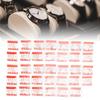 34Pcs Watch Glass Lens Mineral Convex Surface Concave Back Arch Measuring Cup Lid 16-32.5mm