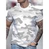 3D Digital Printing Casual Fashion Fun Men's Top Short Sleeved T-shirt